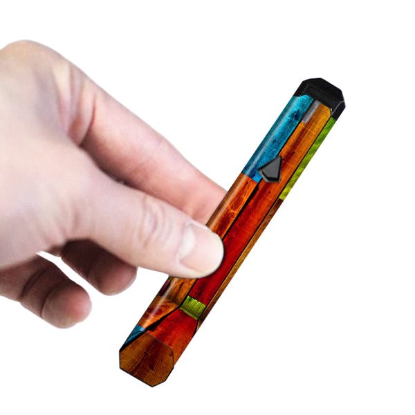Colorful Wood Pattern Limitless Pulse Ply Rock Skin Supply