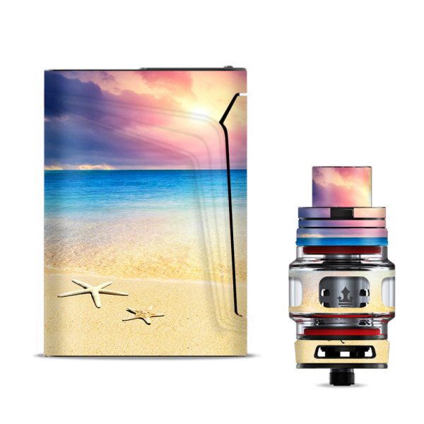 Starfish On The Sand Beach Sunset Smok V-fin Skin Online Sale