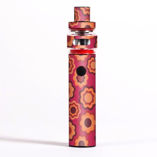 Retro Flowers Pink Smok Pen 22 Light Edition Skin Online Sale