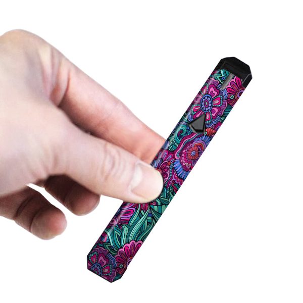Floral Flowers Retro Limitless Pulse Ply Rock Skin Online Sale