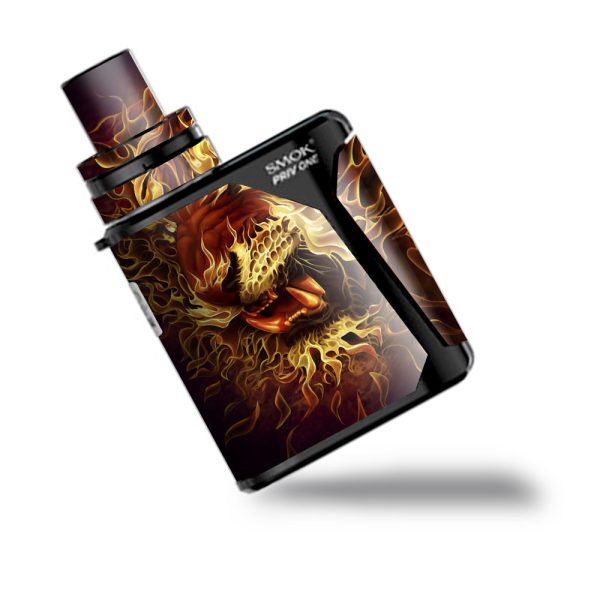 Tiger On Fire Smok Priv One Skin on Sale