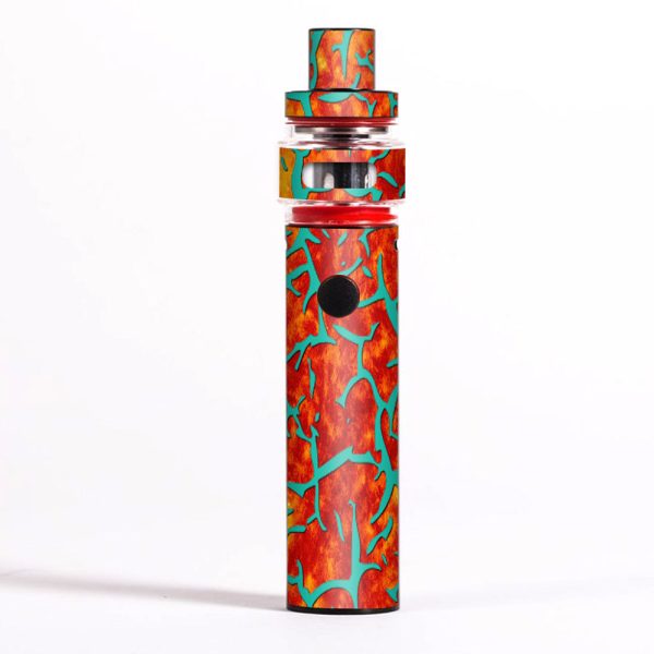 Kobe Design Orange Blue Smok Pen 22 Light Edition Skin Online Sale