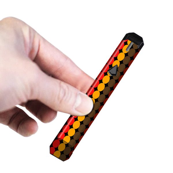 Circles Retro Pattern Limitless Pulse Ply Rock Skin For Discount
