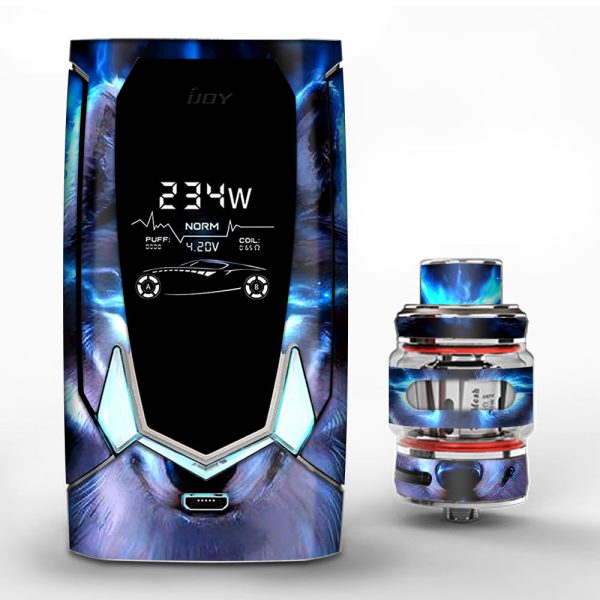 Wolf Glowing Eyes Fire iJoy Avenger 270 Skin Online Sale