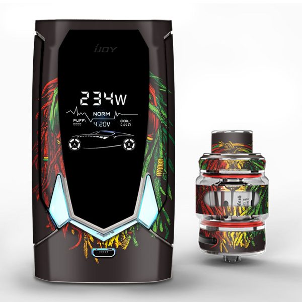 Rasta Dread Lion Irie iJoy Avenger 270 Skin Discount