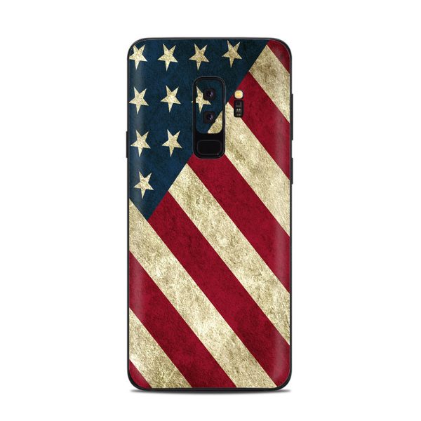 America Flag Pattern Samsung Galaxy S9 Plus Skin Discount