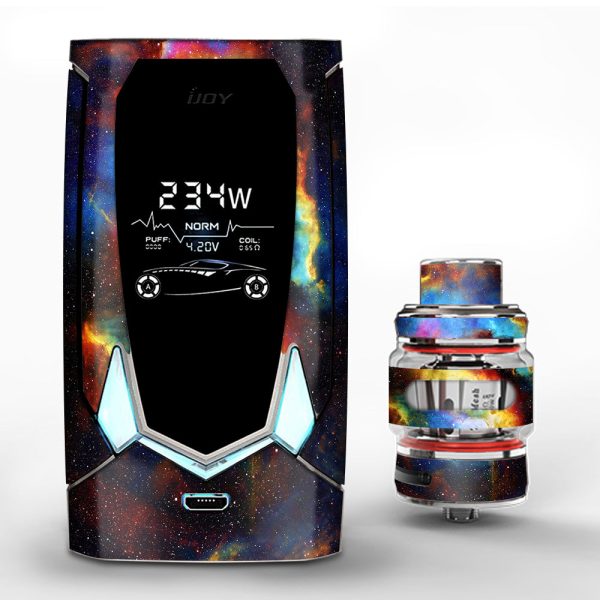 Space Gas Nebula Colorful Galaxy iJoy Avenger 270 Skin Online Hot Sale