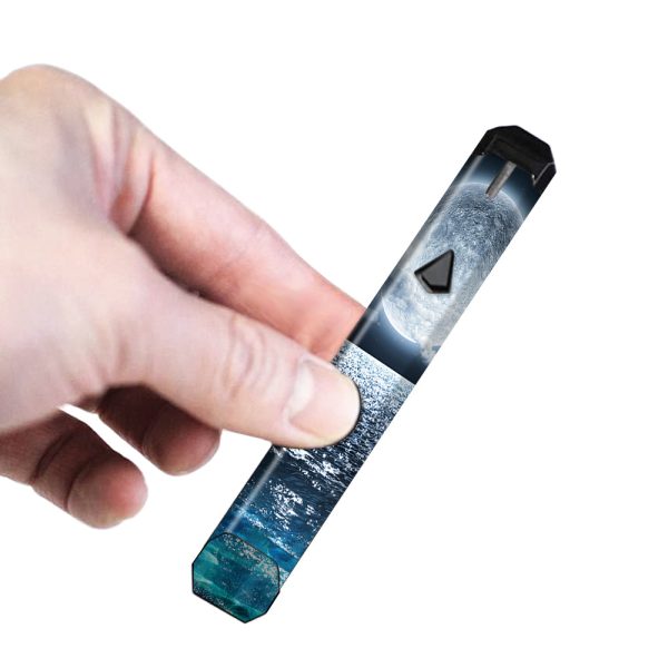 Giant Moon Over The Ocean  Limitless Pulse Ply Rock Skin For Sale