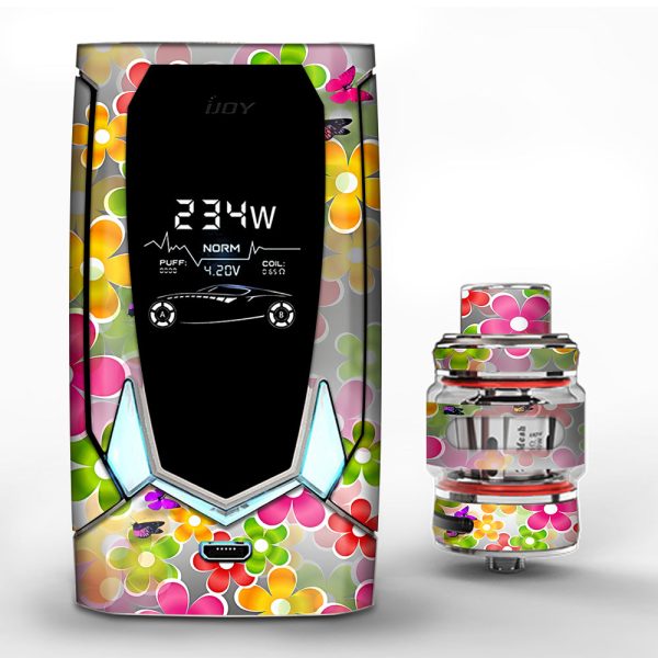 Butterflies And Daisies Flower iJoy Avenger 270 Skin For Sale