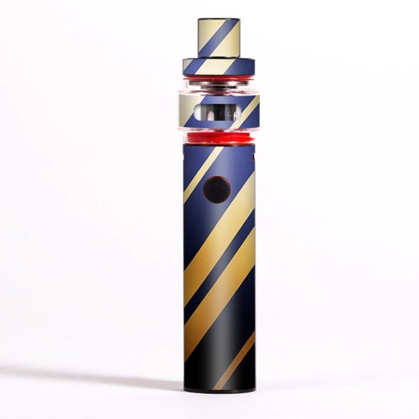 Blue Gold Stripes Smok Pen 22 Light Edition Skin Online Hot Sale