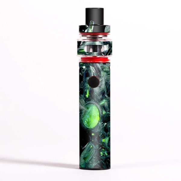 Trippy Glass 3D Green Smok Pen 22 Light Edition Skin Sale