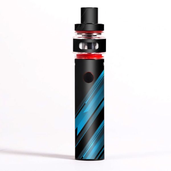 Black Blue Sharp Design Edge Smok Pen 22 Light Edition Skin Fashion