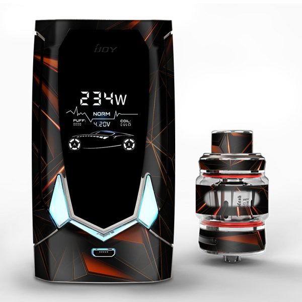 Sharp Glass Like Crystal Abstract iJoy Avenger 270 Skin For Sale
