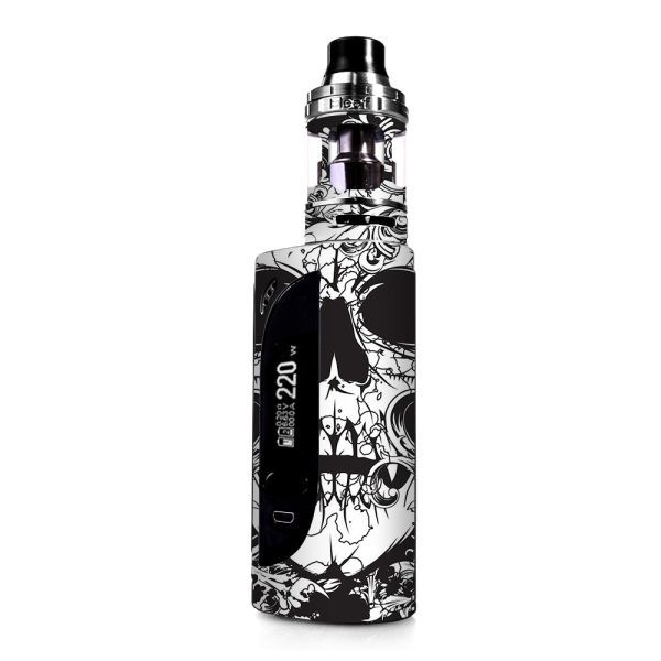 Crazy Lineart Skull Design eLeaf IKONN 220 Skin Hot on Sale