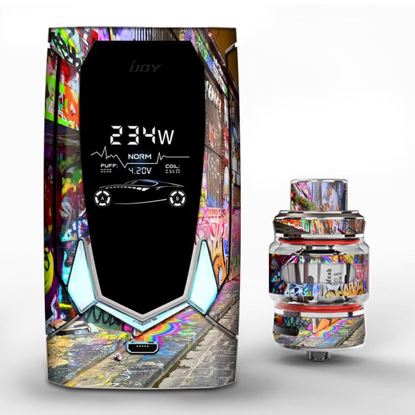 Graffiti Street Art Ny L.A. iJoy Avenger 270 Skin For Discount