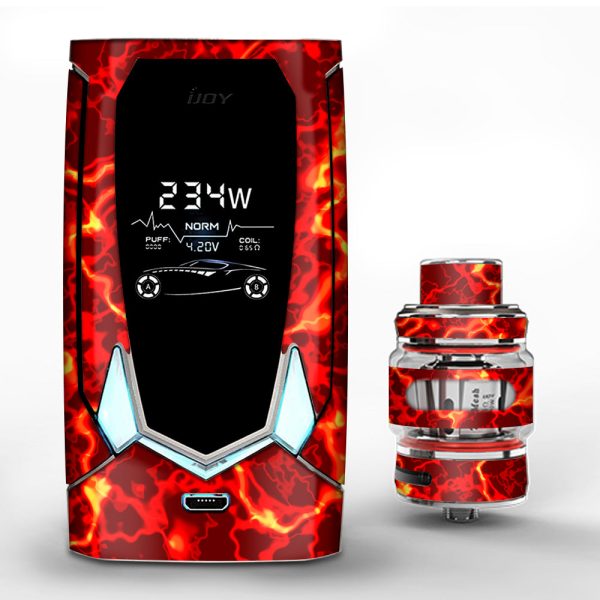 Lave Hot Molten Fire Rage iJoy Avenger 270 Skin Online now