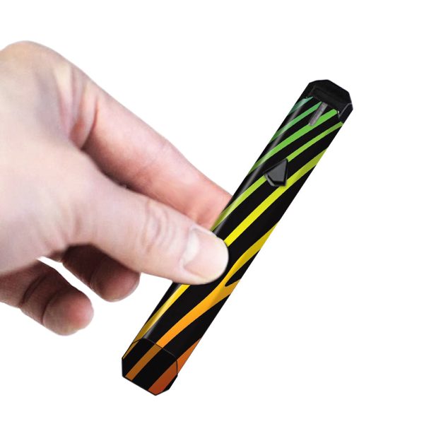 Zebra Stripe Rainbow Limitless Pulse Ply Rock Skin For Sale
