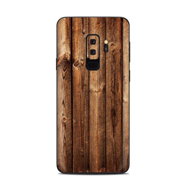 Wood Panels Cherry Oak Samsung Galaxy S9 Plus Skin Online