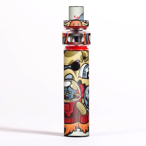 Aliens Cartoon Collage Sticker  Smok Pen 22 Light Edition Skin Online now