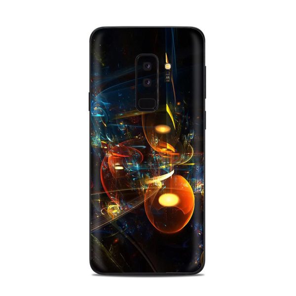 Abstract Art Bubbles Samsung Galaxy S9 Plus Skin For Discount