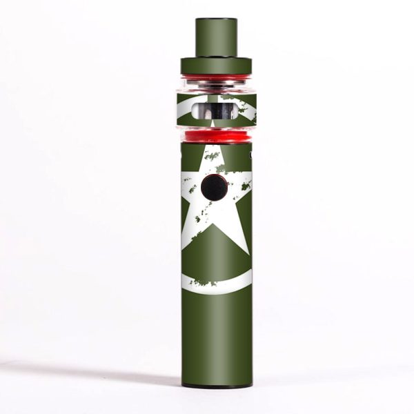 Green Army Star Military Smok Pen 22 Light Edition Skin Hot on Sale