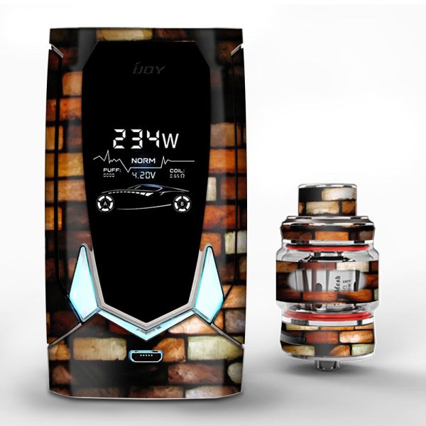 Stained Glass Bricks Brick Wall iJoy Avenger 270 Skin on Sale