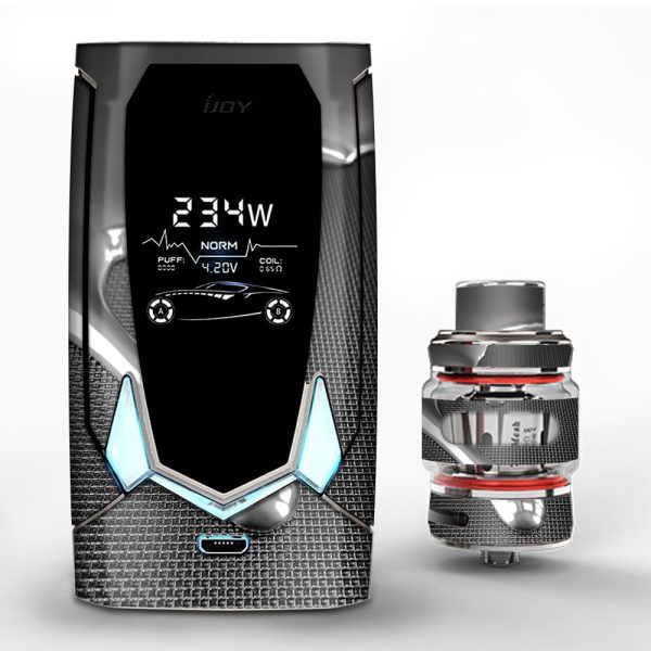 Dripping Metal Liquid Mercury iJoy Avenger 270 Skin For Cheap