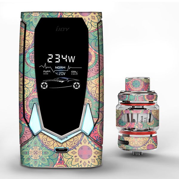 Circle Mandala Design Pattern iJoy Avenger 270 Skin For Sale