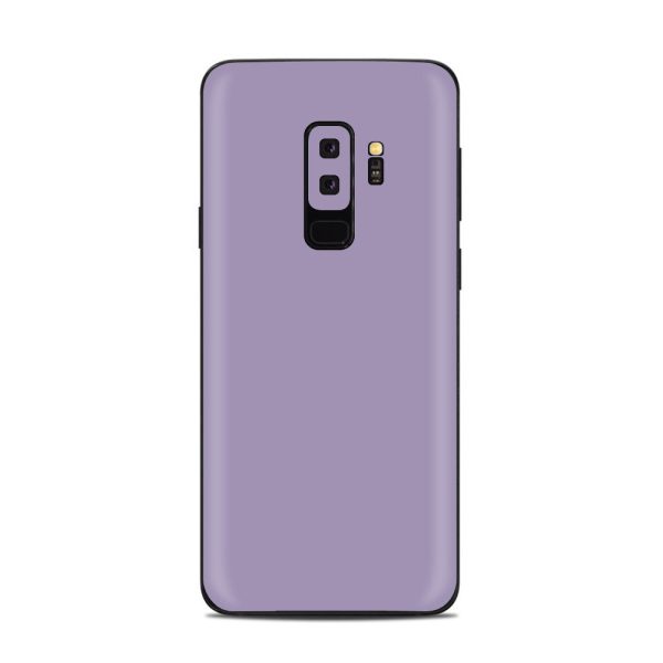 Solid Lavendar Samsung Galaxy S9 Plus Skin Cheap