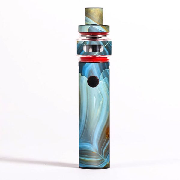 Beautiful Geode Precious Stone Blue Brown Smok Pen 22 Light Edition Skin Sale