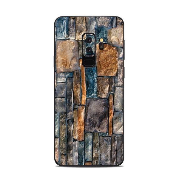Aged Used Rough Dirty Brick Wall Panel Samsung Galaxy S9 Plus Skin on Sale