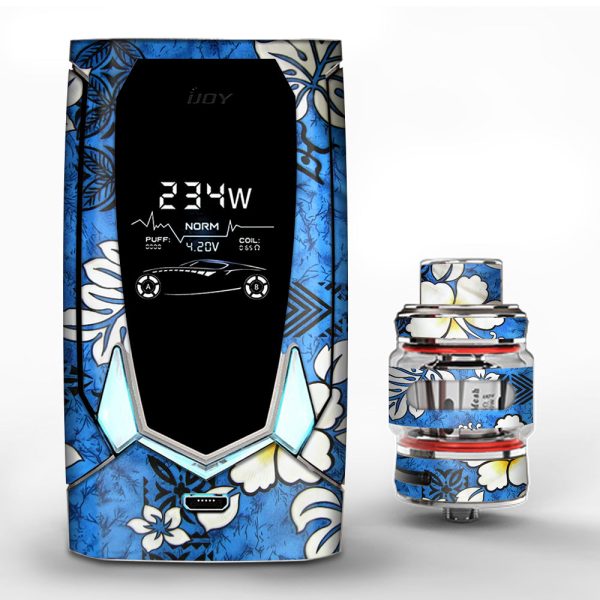 Tropical Hibiscus Floral Pattern iJoy Avenger 270 Skin Online