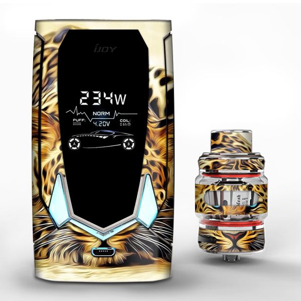 Leopard With Blue Eyes iJoy Avenger 270 Skin Fashion