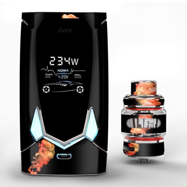 Orange Cloud Smoke  iJoy Avenger 270 Skin Discount