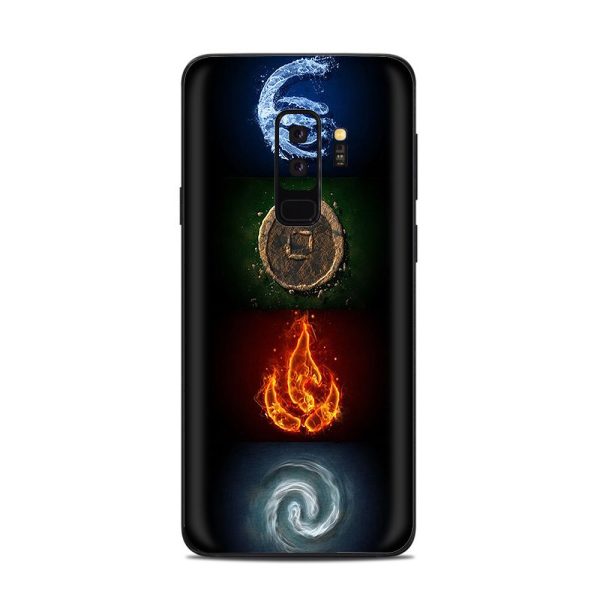 Elements Water Earth Fire Air Samsung Galaxy S9 Plus Skin Cheap