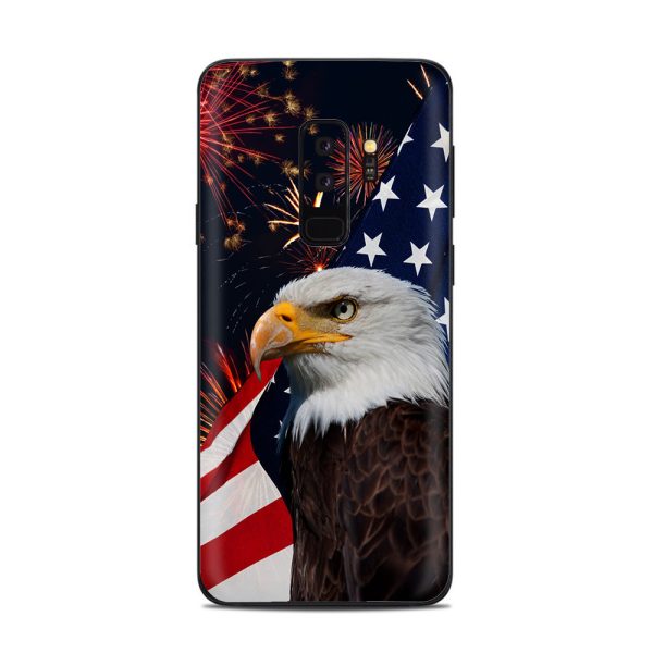 Eagle America Flag Independence Samsung Galaxy S9 Plus Skin on Sale