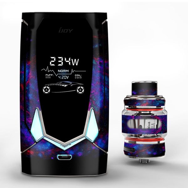 Galaxy Wormhole Space iJoy Avenger 270 Skin Sale