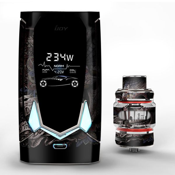 Day Of The Dead Skull iJoy Avenger 270 Skin Online now