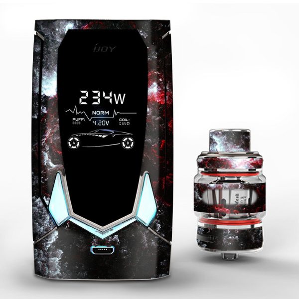 Universe Red White  iJoy Avenger 270 Skin on Sale