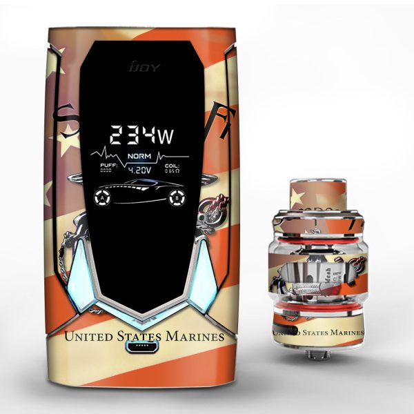 Semper Fi Usmc America iJoy Avenger 270 Skin For Discount