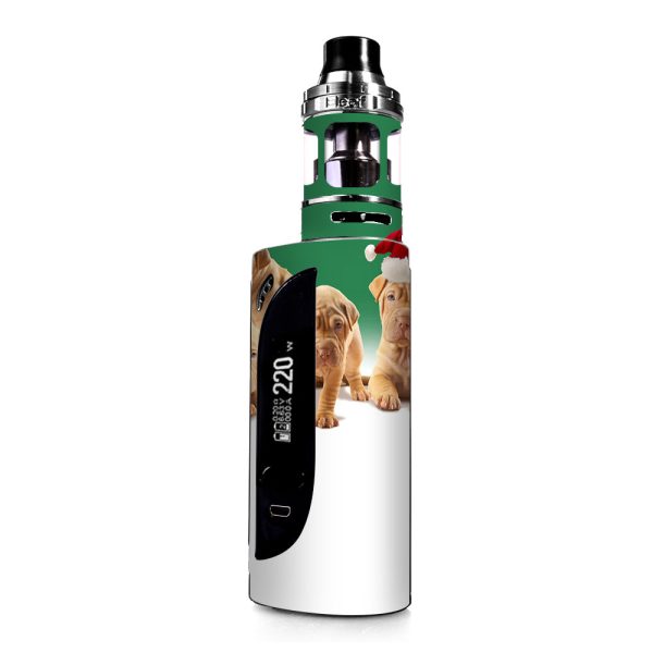 Shar-Pei Puppies In Santa Hats eLeaf IKONN 220 Skin Online Hot Sale