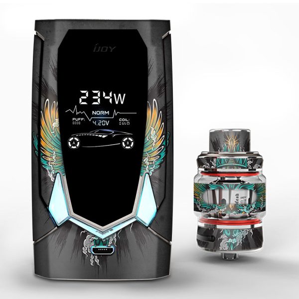 Owl Eye Tattoo Art iJoy Avenger 270 Skin Cheap
