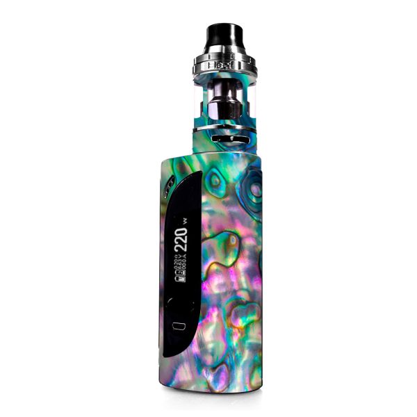 Abalone Shell Pink Green Blue Opal eLeaf IKONN 220 Skin Discount
