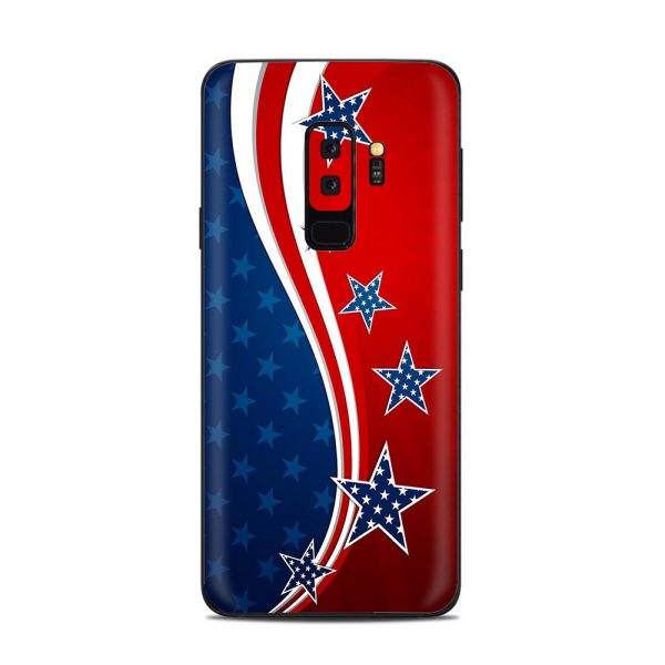 America Independence Stars Stripes Samsung Galaxy S9 Plus Skin Supply