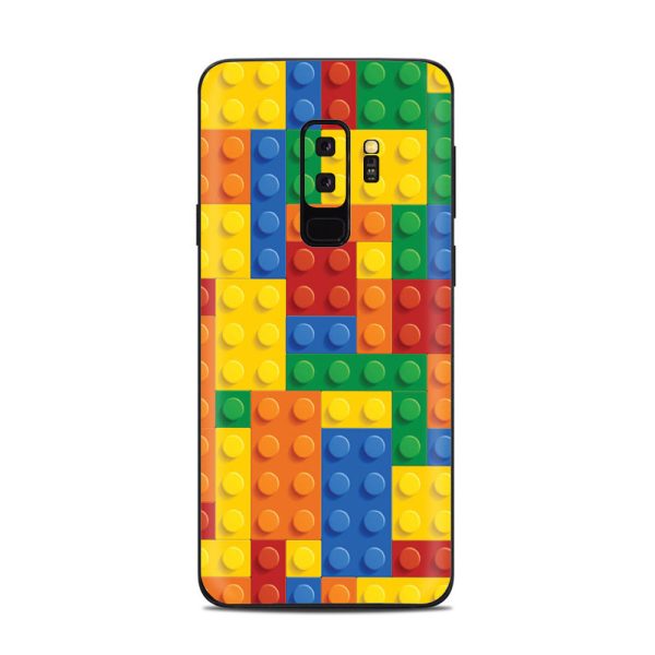 Playing Blocks Bricks Colorful Snap  Samsung Galaxy S9 Plus Skin Online Hot Sale