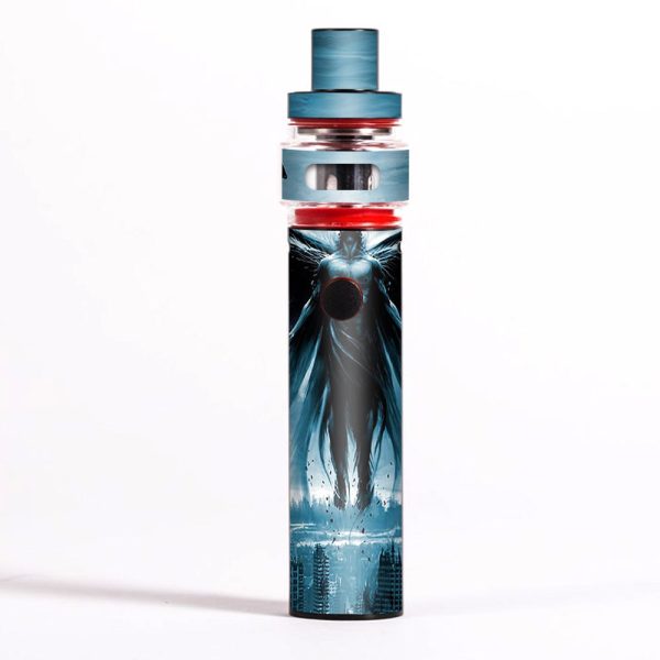 Dark Angel Wings Over City Smok Pen 22 Light Edition Skin Online Sale
