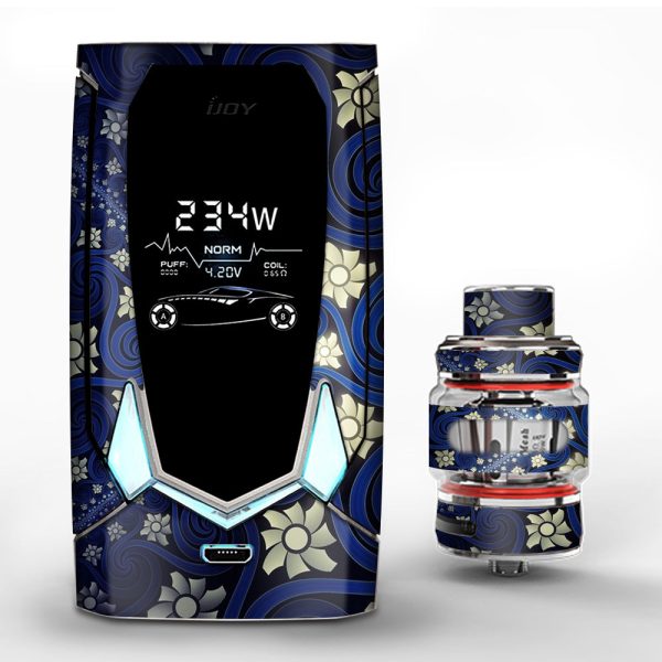 Flowers And Swirls iJoy Avenger 270 Skin Hot on Sale