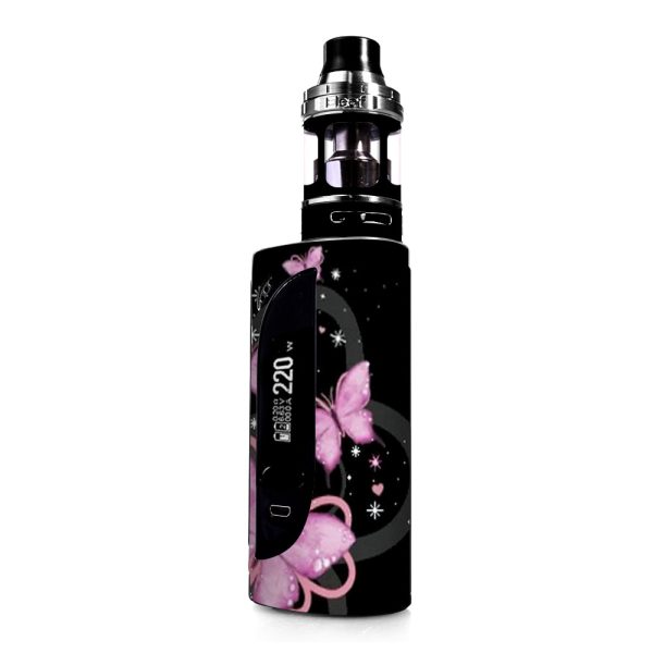 Pink Majestic Butterflies Hearts eLeaf IKONN 220 Skin Sale