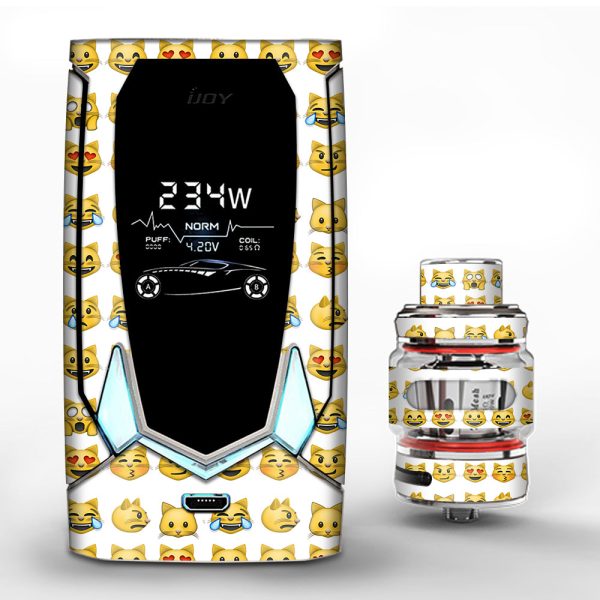 Cat Emoji Collage iJoy Avenger 270 Skin on Sale