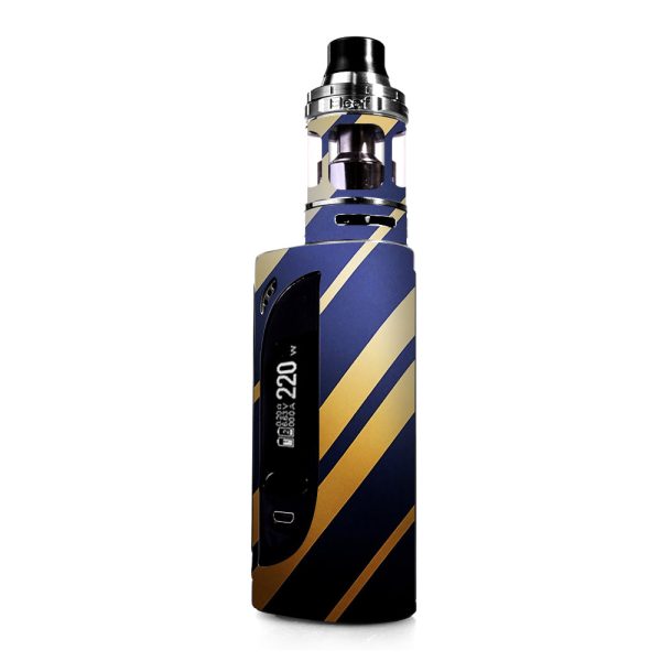 Blue Gold Stripes eLeaf IKONN 220 Skin Online Hot Sale
